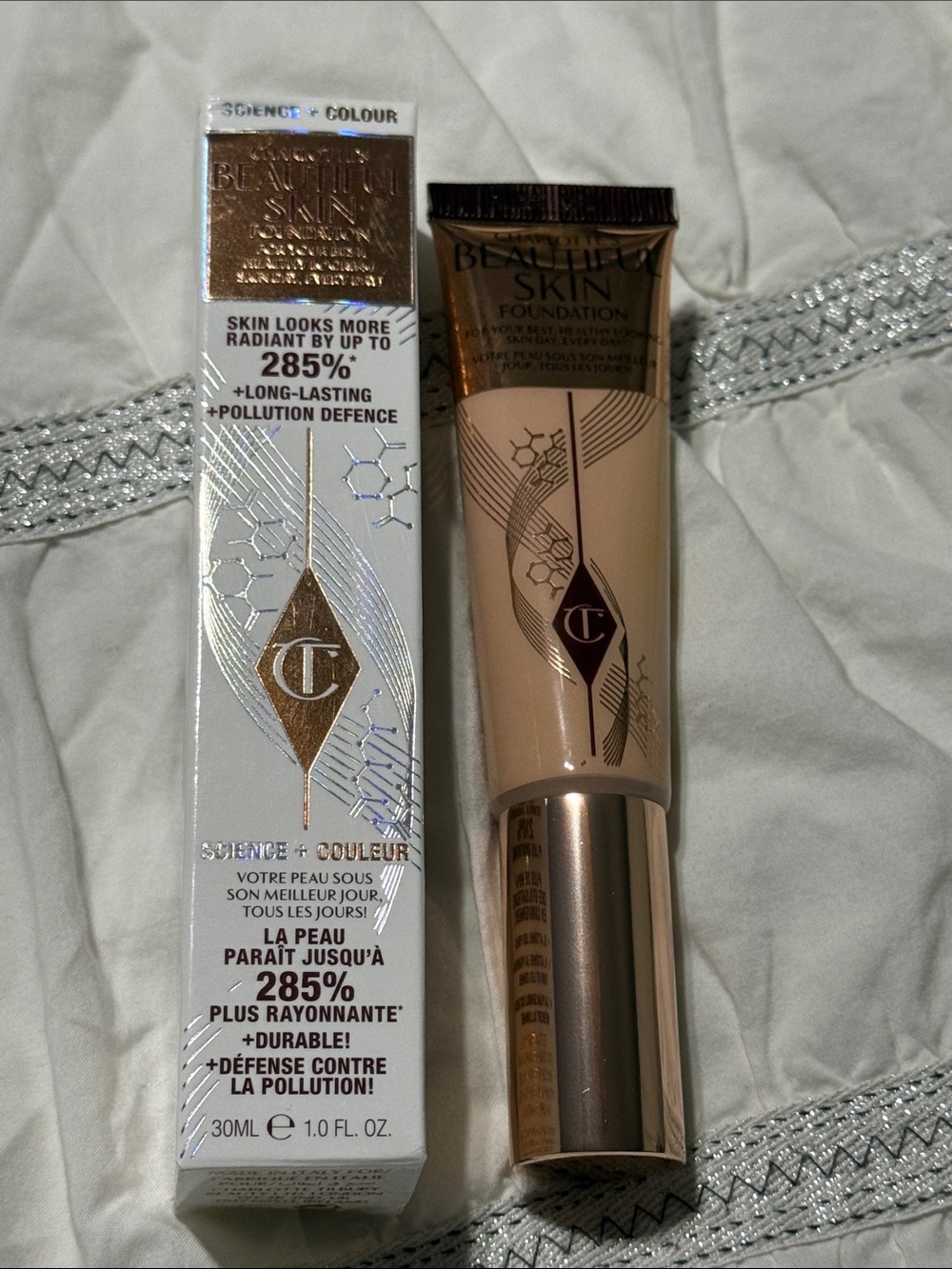 Charlotte Tilbury Beautiful Skin Foundation in 2N